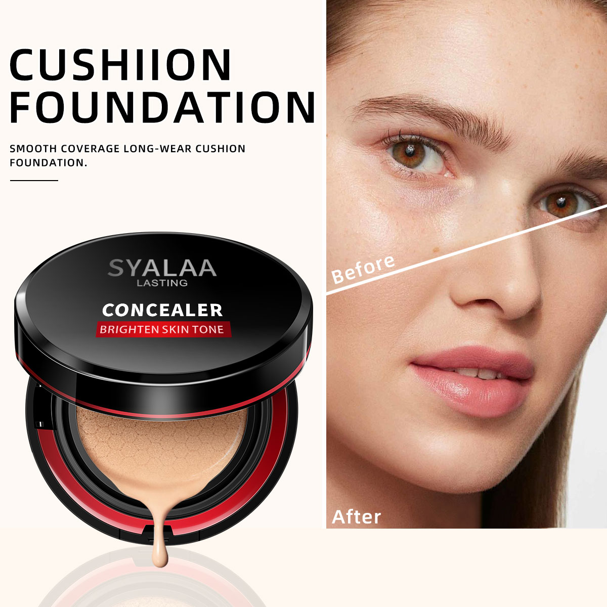 Bb Cushion Korean - Base BB Cushion Estilo Coreano, Corretor