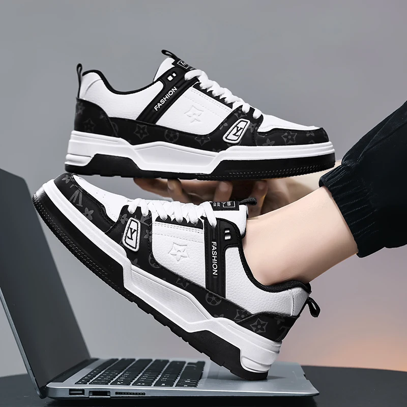 Korean Men Lifestyle - Sapatos de plataforma versáteis e confortáveis