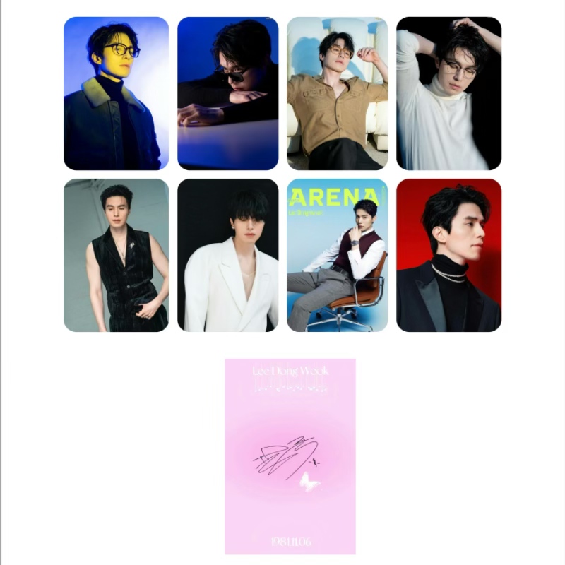 Korean Lifestyle Magazine - 8 pc/set sem repetição ídolo coreano