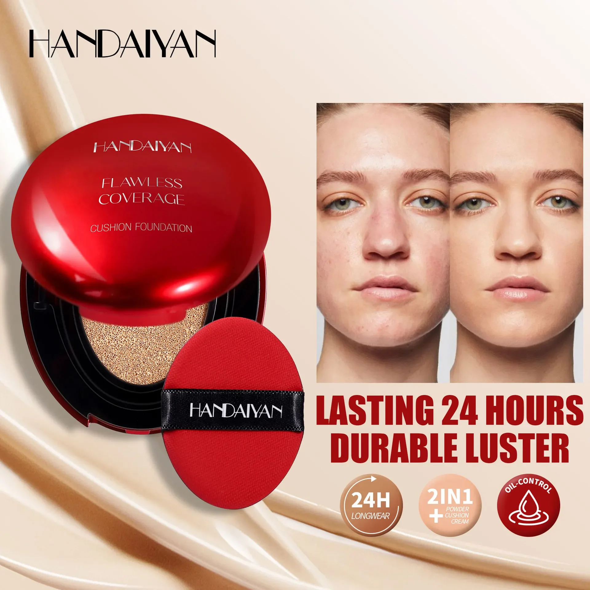 Base de almofada de ar coreana - Bb Cushion Korean avaliação e preço