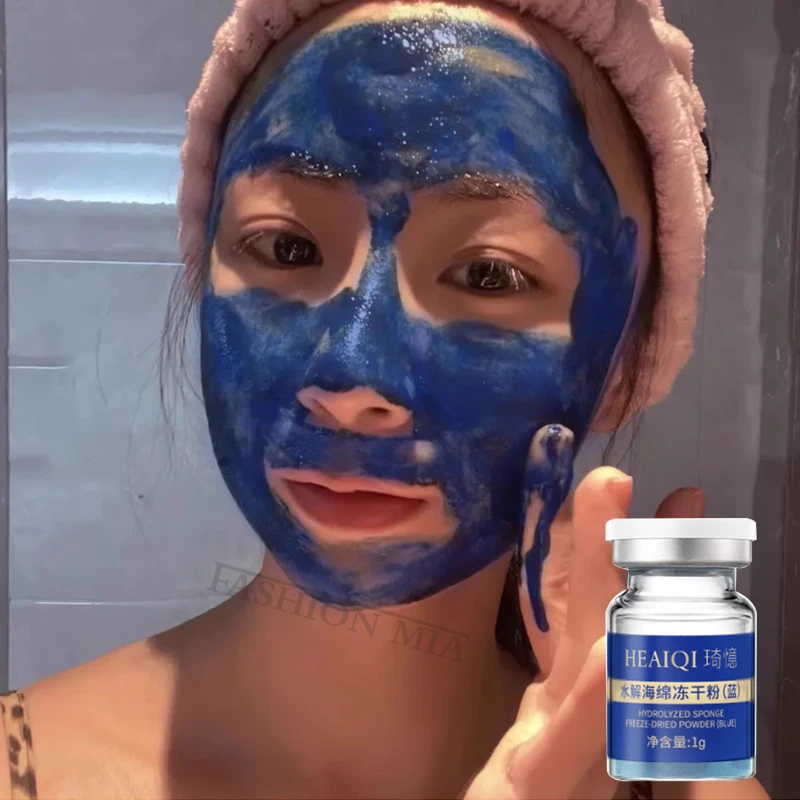 80% azul esponja microgaxa kit - Korean Skincare Routine avaliação e preço