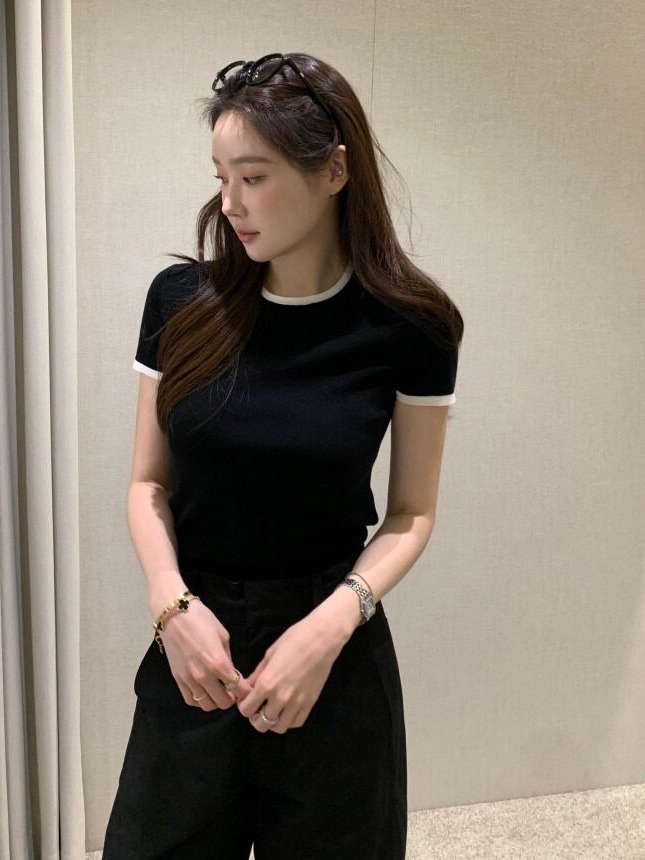 Suéter de Malha Fino com Bloco - The Korean Lifestyle avaliação e preço