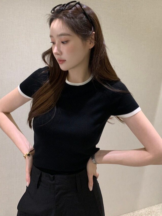 Suéter de Malha Fino com Bloco - The Korean Lifestyle avaliação e preço